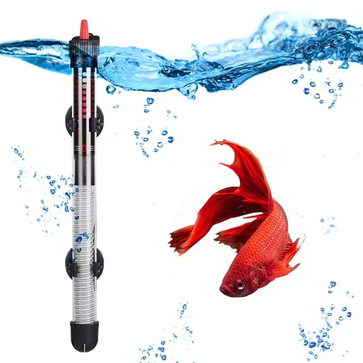 Aquarium - (A02R) Riscaldatore Sommergibile per Acquario 25-300W