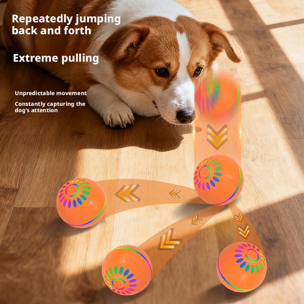 Automatic Moving Dog Ball - Palla Giocattolo Intelligente per Cani, Interattiva