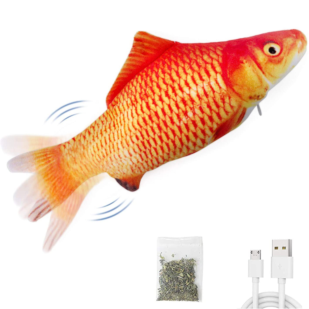 Electric Floppy Fish Dog Toy - Giocattoli per gatti a forma di