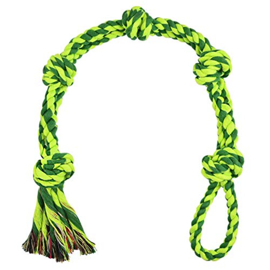 Dog Rope Toy Aggressive Chewers - Giocattoli per Cani di Taglia Grande