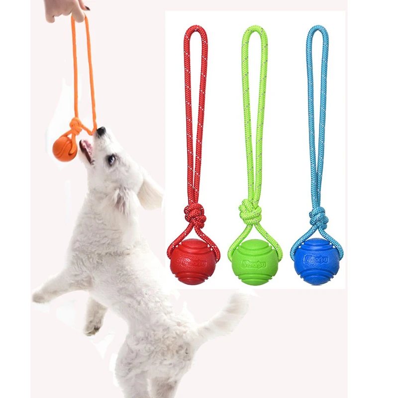 Suction Cup Dog Tug Toy - Palla da addestramento per cani su