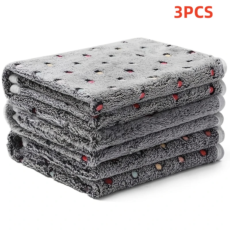 Pet Beds - 3 pezzi morbida e soffice coperta