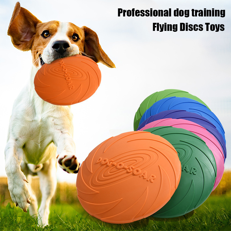 Flying Disc Dog Training Toy - Disco Volante per Cani di Taglia