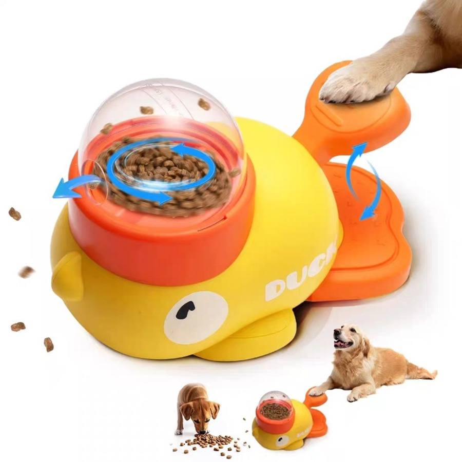 Dog Puzzle Feeder Toy - Giocattolo Interattivo 2-in-1 per Cani, Dispenser