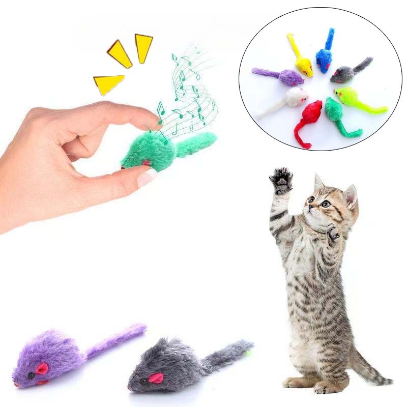 Giocattolo per Gatti a Forma d - Catnip Interactive Plush Mouse recensione e prezzo