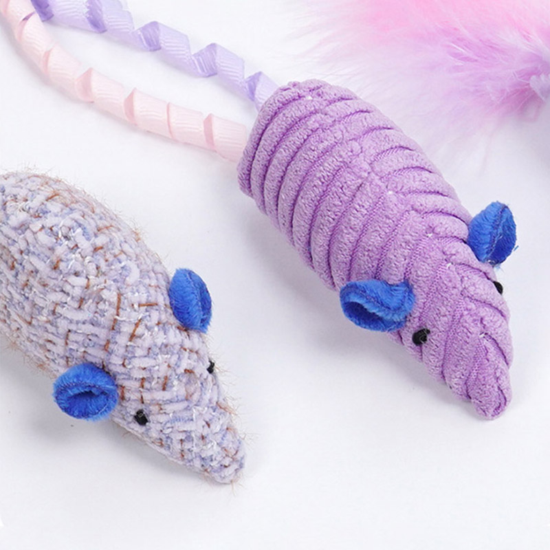 3 pz Realistico Mouse Peluche  - Catnip Interactive Plush Mouse recensione e prezzo