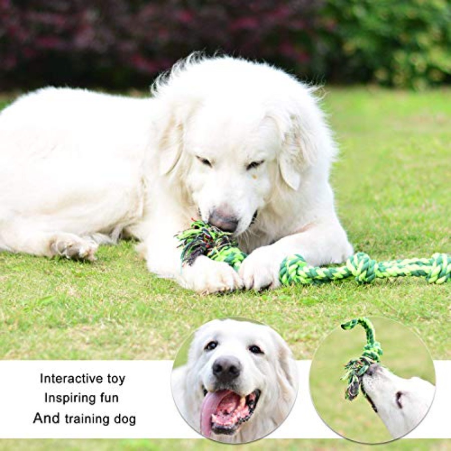 Giocattoli per Cani di Taglia  - Dog Rope Toy Aggressive Chewers recensione e prezzo