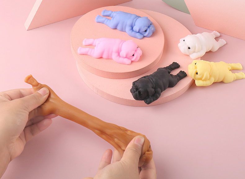 Squishy Dogs Anime Fidget Toys - Interactive Squeaky Plush Dog Toy recensione e prezzo