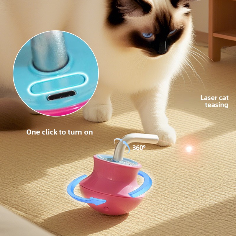 Giocattoli automatici per gatt - Laser Pointer Cat Toy Automatic recensione e prezzo