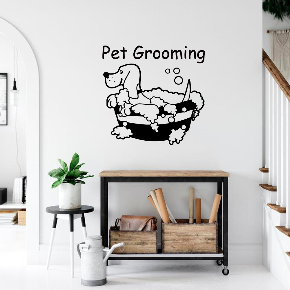 1PC NUOVO Adesivo in PVC perso - Pet Grooming recensione e prezzo
