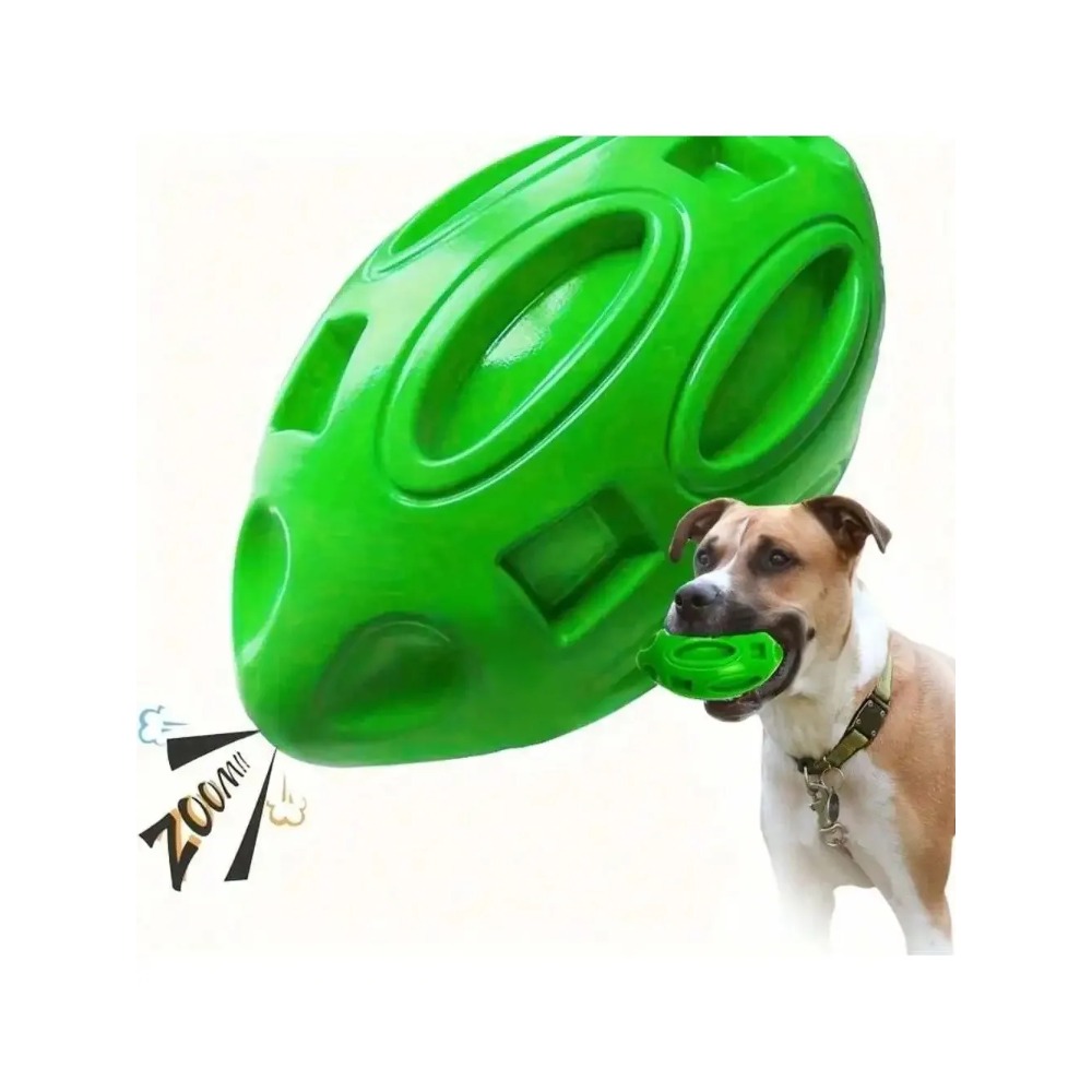1 pezzo di palla da rugby indi - Interactive Squeaky Plush Dog Toy recensione e prezzo