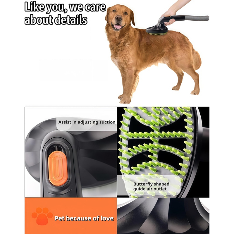 Kit Spazzola Aspirante per la  - Pet Grooming recensione e prezzo