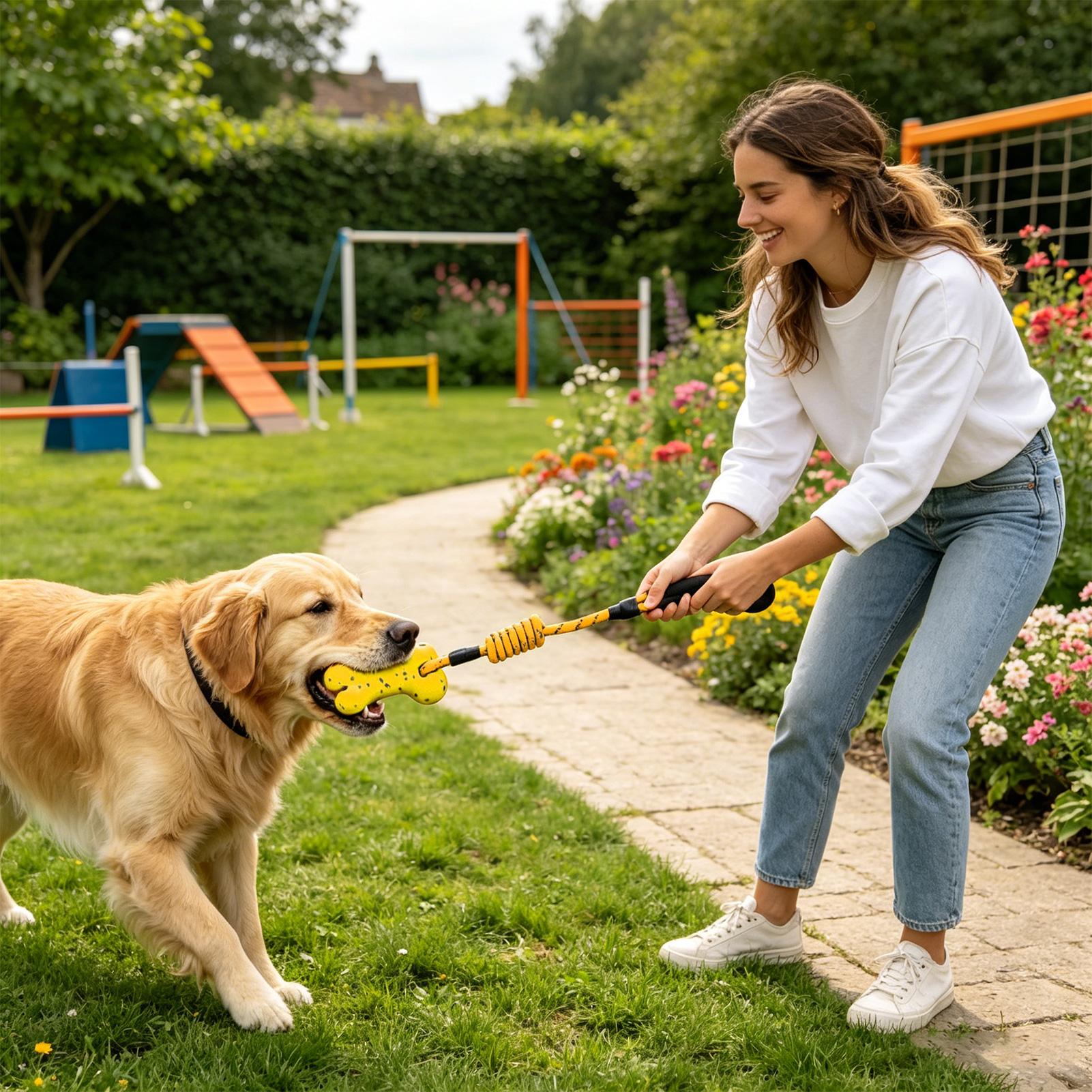 Giocattolo per cani Tug of War - Dog Rope Toy Aggressive Chewers recensione e prezzo