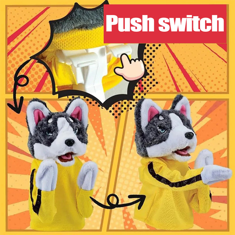 Kid Kung Fu Husky Guanti Gioca - Interactive Squeaky Plush Dog Toy recensione e prezzo